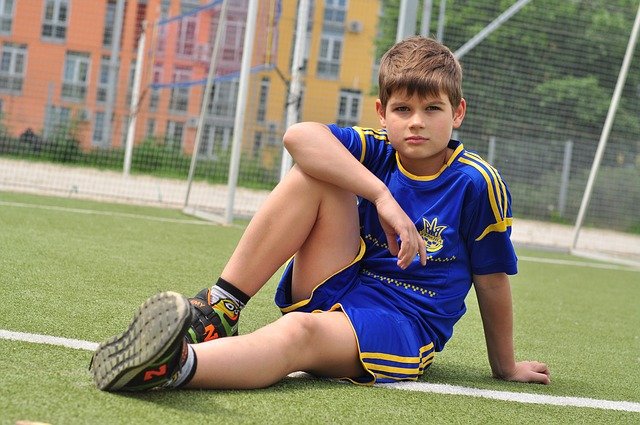 mladý fotbalista